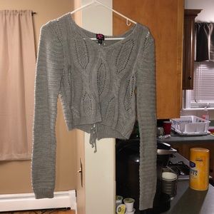 Crop 2B Bebe sweater